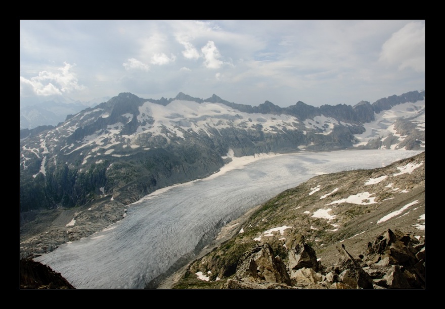 Rhonegletscher, Švýcarsko