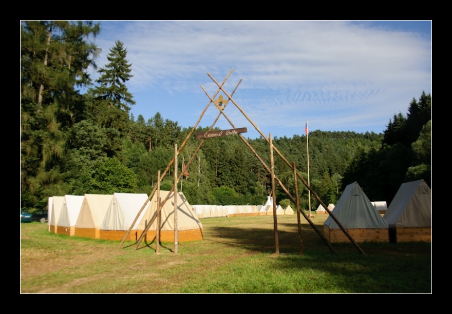 Tábor, Junák Červené Pečky