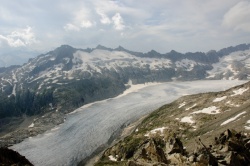 Rhonegletscher, Švýcarsko