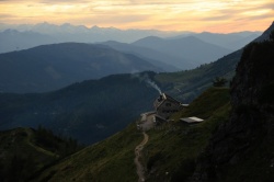 Südwand-hütte, Dachstein, Rakousko