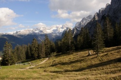 Výhled na Dachstein, Rakousko